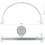 Professional LED Nail Lamp with Diamonds - U-Shape Arch Desktop Beauty Light for Eyelash Extensions Manicure Pedicure Salon - 图片 6