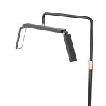 36 Inch Professional LED Beauty Lamp Floor Stand with Remote Control - Adjustable Height Salon Light for Eyelash Extensions Nail Art Tattoo - 308 LED Beads 40W Dimmable Facial Lighting - 图片 4
