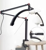 Adjustable Clamp LED Arch Lamp with Swing Arm for Nail Art Eyelash Extension Beauty Salon Desk Light - 图片 2