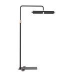 36 Inch Professional LED Beauty Lamp Floor Stand with Remote Control - Adjustable Height Salon Light for Eyelash Extensions Nail Art Tattoo - 308 LED Beads 40W Dimmable Facial Lighting - 图片 2
