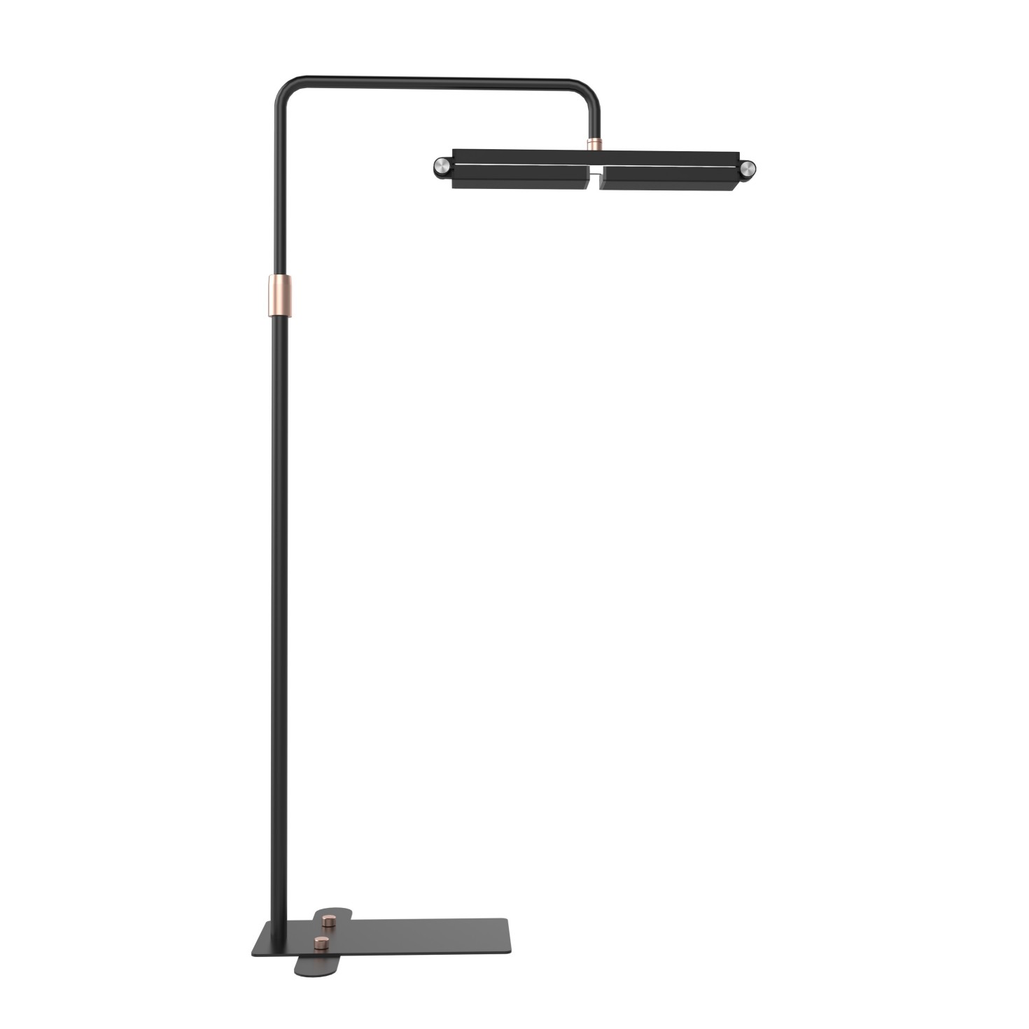 - 36 Inch Professional LED Beauty Lamp Floor Stand with Remote Control - Adjustable Height Salon Light for Eyelash Extensions Nail Art Tattoo - 308 LED Beads 40W Dimmable Facial Lighting - 图片 2