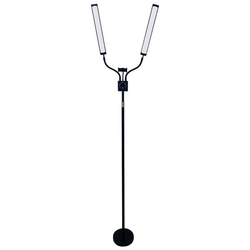 主图-06 Professional LED Floor Lamp with Remote Control & Digital Display | 252 LED Beads Dual Head Adjustable Grow Light for Indoor Plants & Photography - 图片 1