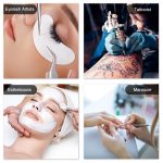 24 Inch Semi-Circle LED Beauty Lamp U-Shape Floor Light for Eyelash Extensions Tattoo Microblading Eyebrow with Eye Protection - 图片 4